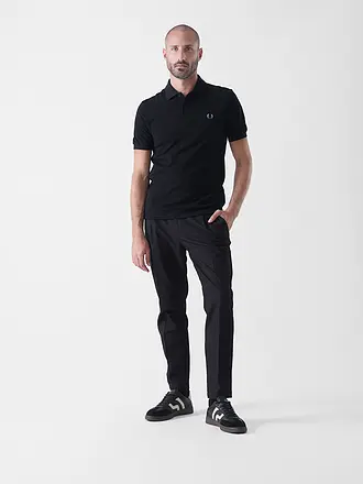 FRED PERRY | Poloshirt Slim Fit | schwarz